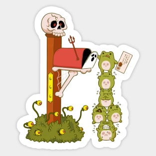 The Toads Send a Message Sticker